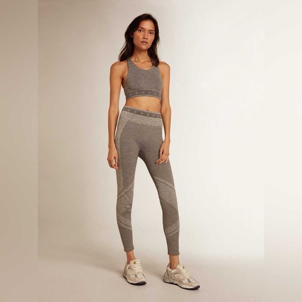 New GOLDEN GOOSE
Gray Jacquard Leggings